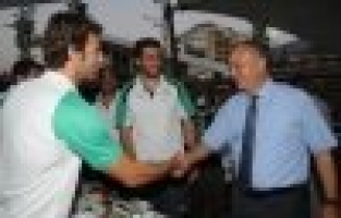 Cengiz Ergün ve Belediyespor İftarda Buluştu