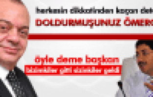 CENGİZ ERGÜN ve ÖMER FARUK ÇELİK ARASINDA İLGİNÇ DİYALOG