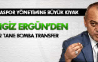 CENGİZ ERGÜN'DEN MANİSASPOR'A İKİ TRANSFER SÖZÜ