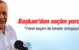 CENGİZ ERGÜN'DEN SEÇİM YORUMU 