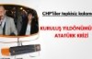 CHP’DEN ATATÜRK PROTESTOSU