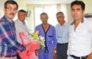 DURSUN ALİ YILDIZ'DAN HASTA ZİYARETİ