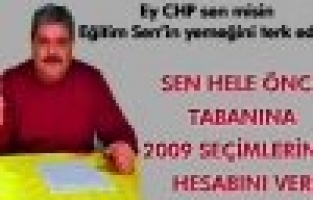 EĞİTİM SEN CHP’Yİ TOPA TUTTU 