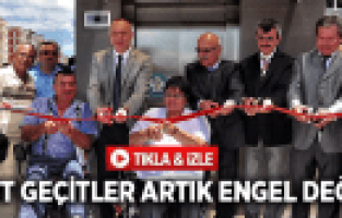 ENGELLİLERE ÜSTGEÇİTLERDE ASANSÖR MÜJDESİ