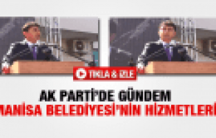 ENGİN YÜKSEL MANİSA BELEDİYESİ'NİN HİZMETLERİNİ ELEŞTİRDİ