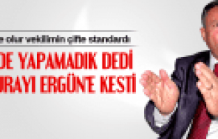 Ergün Manisa'ya Şehir Ruhu Kazandıramamıştır