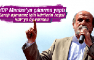 ERTUĞRUL KÜRKÇÜ BARAJI AŞMAMIZ İÇİN KÜRTLERİN HEPSİ HDP'YE OY VERMELİ