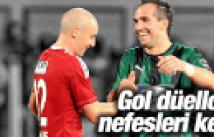 GOL DÜELLOSU NEFESLERİ KESTİ