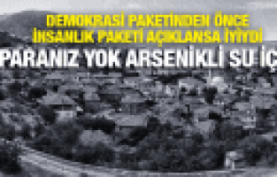 GÖRDES'İN PARASI YOK DİYE SU ARITMA TESİSİ KURULMUYOR