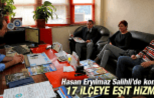HASAN ERYILMAZ SALİHLİ'DE KONUŞTU 