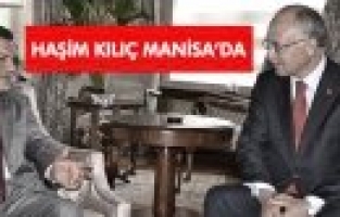 HAŞİM KILIÇ VALİ DAŞÖZ’Ü ZİYARET ETTİ