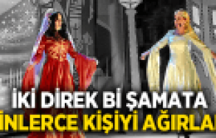 İKİ DİREK Bİ ŞAMATA BİNLERCE VATANDAŞI AĞIRLADI