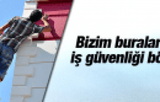 İNŞAAT İŞÇİLERİ ÖLÜME MEYDAN OKUYORLAR