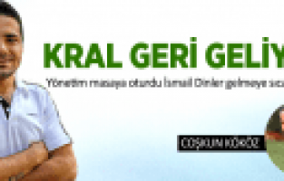 İSMAİL DİNLER MANİSASPOR YOLUNDA