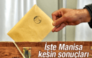 İŞTE MANİSA 2015 SEÇİMLERi SONUÇLARI
