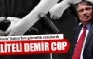 Kaliteli Dayak için Demir Jop!