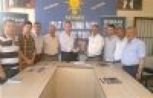 Kaymakam Gül'den AK Parti İlçe Başkanı Esen'e Ziyaret