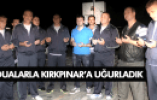 KULA BELEDİYESİ GÜREŞÇİLERİ, KIRKPINAR’A UĞURLANDI