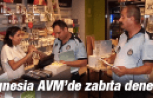 MAGNESİA AVM'DE ZABITA DENETİMİ