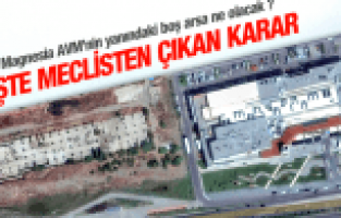 MAGNESİA AVM'NİN YANINDAKİ BOŞ ARSA İÇİN BÜYÜKŞEHİR MECLİSİ KARAR VERDİ