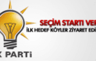MANİSA AK PARTİ SEÇİM STARTINI VERDİ