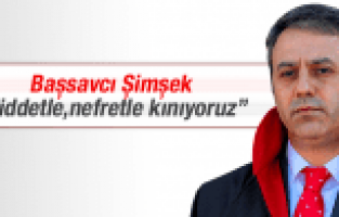 MANİSA BAŞSAVCISI ŞİMŞEK 