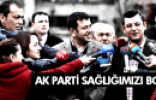 MANİSA CHP MİLLETVEKİLİ ÖZGÜR ÖZEL AK PARTİ MİLLETVEKİLLERİ'NİN SAĞLIĞINI BOZDU