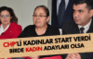 Manisa CHP’li kadınlar yerel seçimler için yollara düşecek