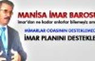 MANİSA İMAR BAROSU