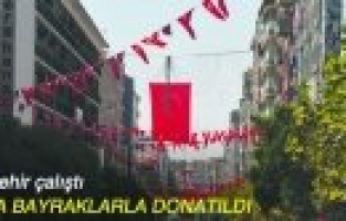 MANİSA KIRMIZI BEYAZ OLDU