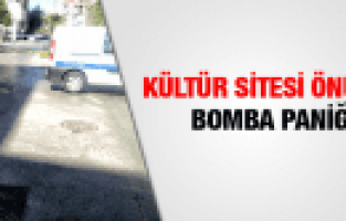 MANİSA KÜLTÜR SİTESİ ÖNÜNDE BOMBA PANİĞİ