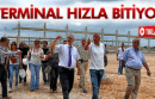 MANİSA OTOBÜS TERMİNALİ HIZLA BİTİYOR