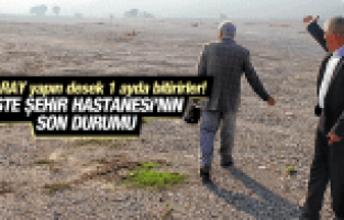 MANİSA ŞEHİR HASTANESİ BİR TÜRLÜ BİTMİYOR