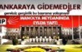 Manisa Türkiye Gençlik Birliği Ankara'ya Gidemedi!