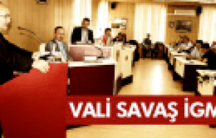 MANİSA VALİSİ ABDURRAHMAN SAVAŞ İGM'DE