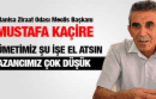 MANİSA ZİRAAT ODASI MECLİS BAŞKANI MUSTAFA KAÇİRE KAZANCIMIZ ÇOK DÜŞÜK