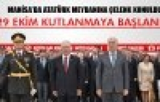 Manisa'da 29 Ekim Kutlamaları