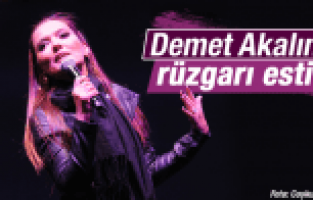 MANİSA'DA DEMET AKALIN RÜZGARI ESTİ