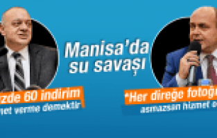 MANİSA'DA SU SAVAŞI ZÜLFİKAR GÜRCAN CENGİZ ERGÜN'E CEVAP VERDİ