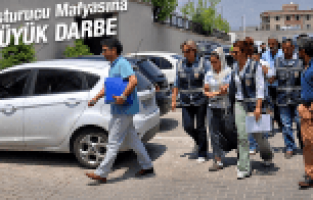 MANİSA'DA UYUŞTURUCU MAFYASINA BÜYÜK DARBE