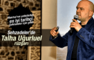 MANİSA'NIN YETİŞTİRDİĞİ ÜNLÜ TARİHÇİ TALHA UĞURLUEL ŞEHZADELER BELEDİYESİ İÇİN GELDİ