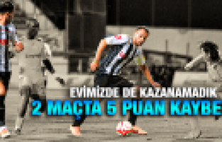 MANİSASPOR EVİNDE KAZANAMADI