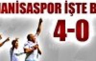 Manisaspor Farklı kazandı