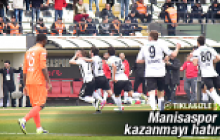 MANİSASPOR KAZANMAYI HATIRLADI