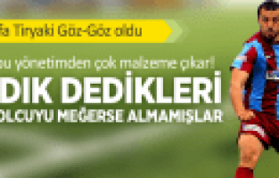 MANİSASPOR MUSTAFA TİRYAKİ'Yİ ELİNDEN KAÇIRDI