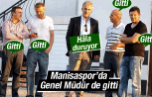 MANİSASPOR'DA GENEL MÜDÜR DE GİTTİ