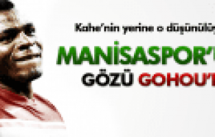 MANİSASPOR'UN GÖZÜ GOHOU'DA