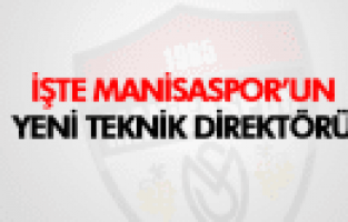 MANİSASPORUN YENİ HOCASI BELLİ OLDU
