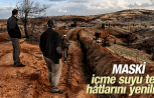 MASKİ İçme Suyu Terfi Hatlarını Yeniliyor