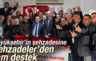 MHP MANİSA MİLLETVEKİLİ ADAY ADAYI HASAN ERYILMAZ'A ŞEHZADELERDEN TAM DESTEK